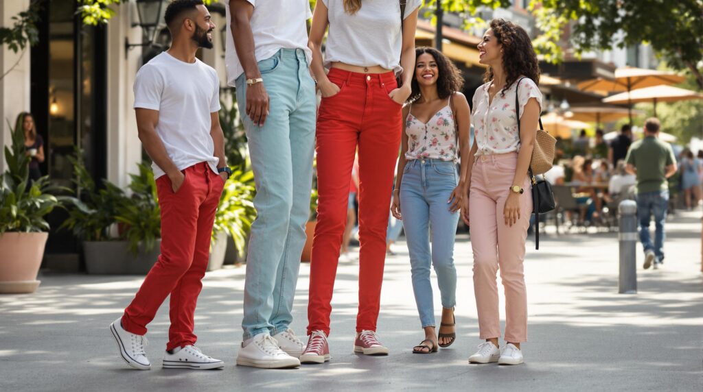 d&eacute;couvrez nos conseils pour porter le jean color&eacute; cet &eacute;t&eacute; sans faux pas. apprenez &agrave; assortir vos tenues, &agrave; choisir les bonnes couleurs et &agrave; cr&eacute;er des looks tendance qui mettent en valeur votre style. osez la couleur avec confiance !