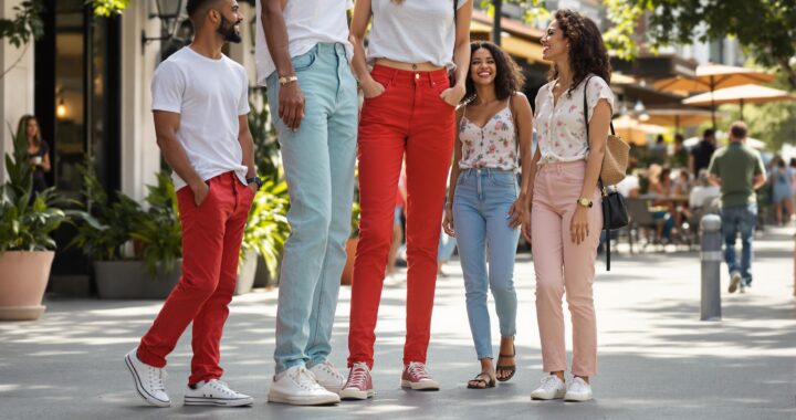 Oser le jean coloré cet été : conseils pour éviter les faux pas