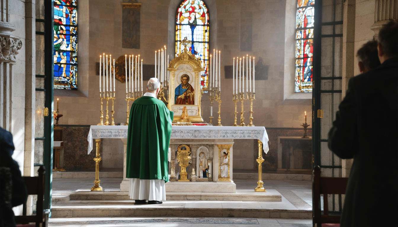 d&eacute;couvrez les diff&eacute;rences entre les pr&ecirc;tres &agrave; l&rsquo;abbaye de valmont : organisation religieuse, r&ocirc;les liturgiques et fonctions sp&eacute;cifiques au sein de la communaut&eacute; monastique.