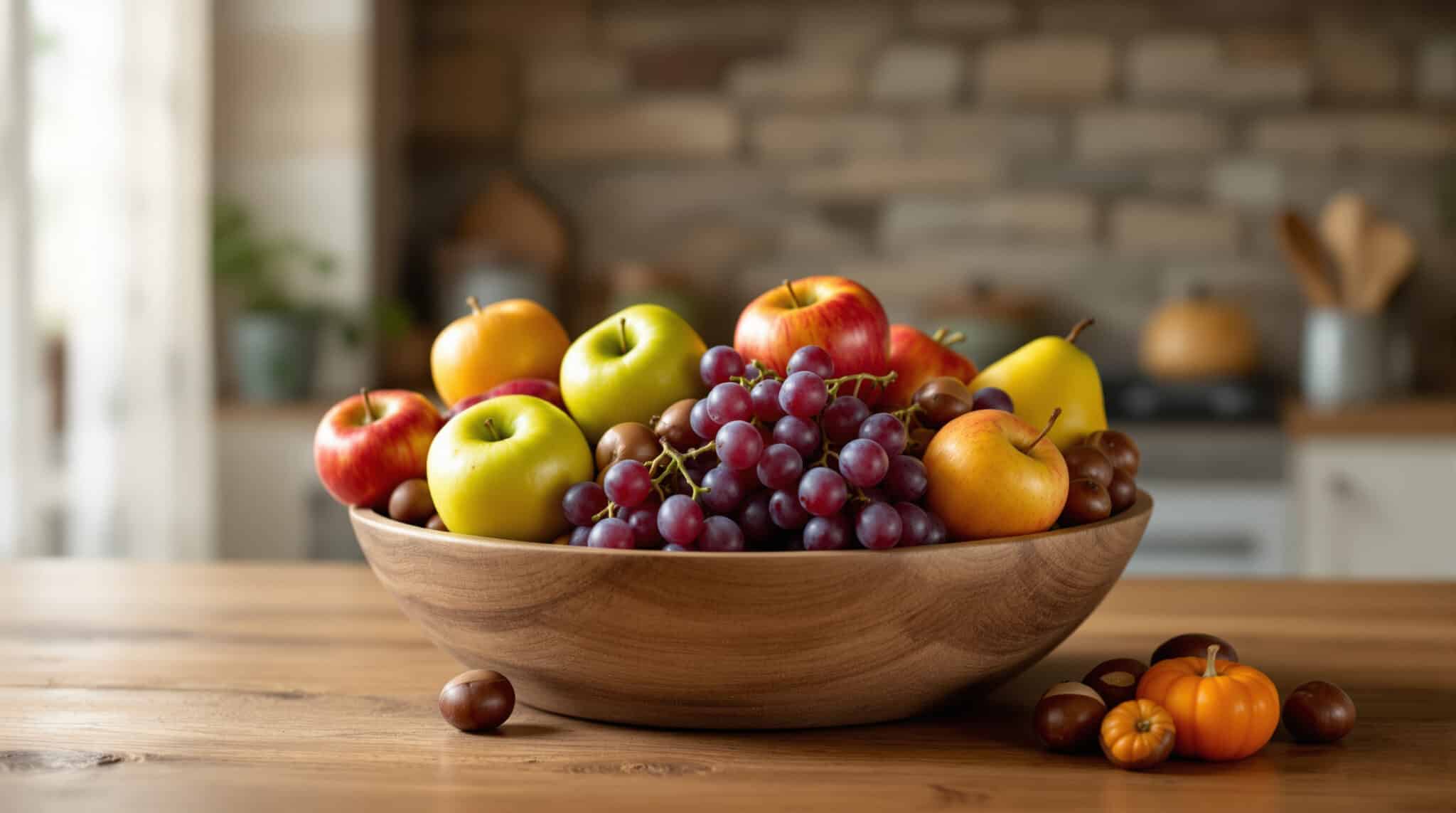 savourez l'automne avec nos d&eacute;lices fruit&eacute;s : des recettes gourmandes mettant &agrave; l'honneur les fruits de saison pour des moments chaleureux et gourmands.