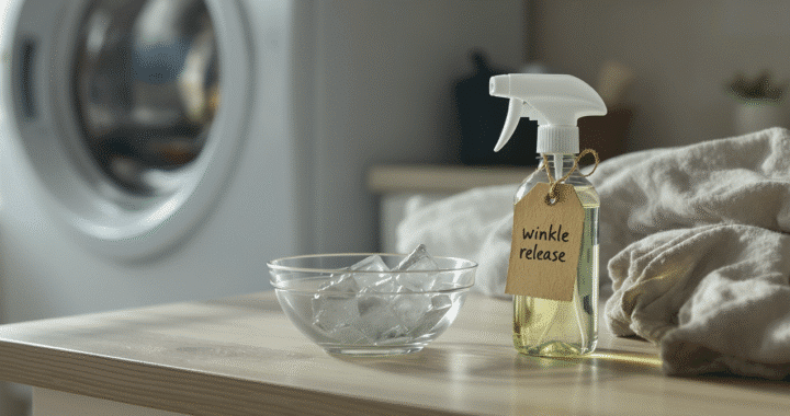 Des solutions inattendues pour éviter le repassage : le spray et les glaçons dans le sèche-linge à la rescousse !