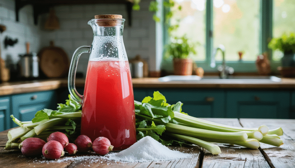 d&eacute;couvrez comment r&eacute;aliser votre propre vin de rhubarbe gr&acirc;ce &agrave; des conseils sur la fermentation maison, explorez ses ar&ocirc;mes uniques et trouvez les meilleurs accords pour le savourer.