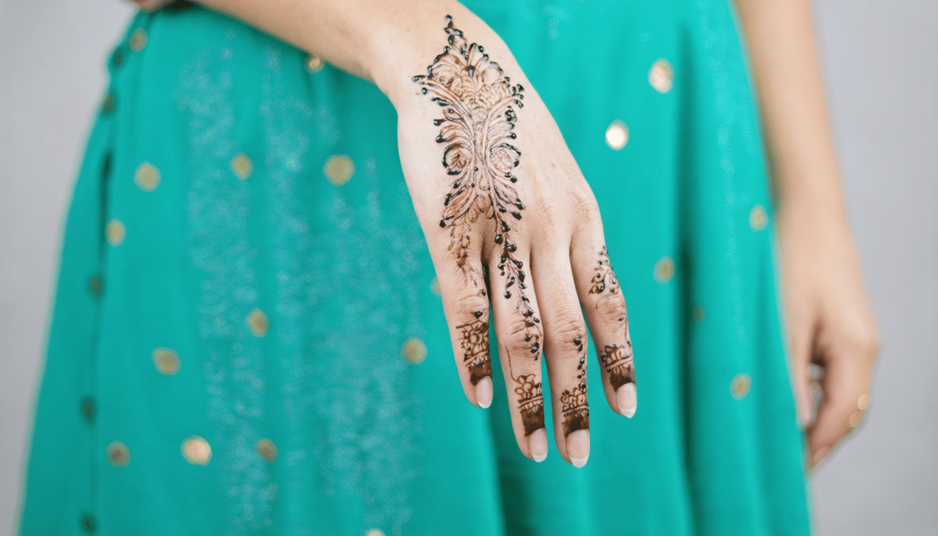 d&eacute;couvrez des id&eacute;es cr&eacute;atives de motifs de henn&eacute; sur la main et apprenez les pr&eacute;cautions essentielles pour une application s&ucirc;re et r&eacute;ussie.