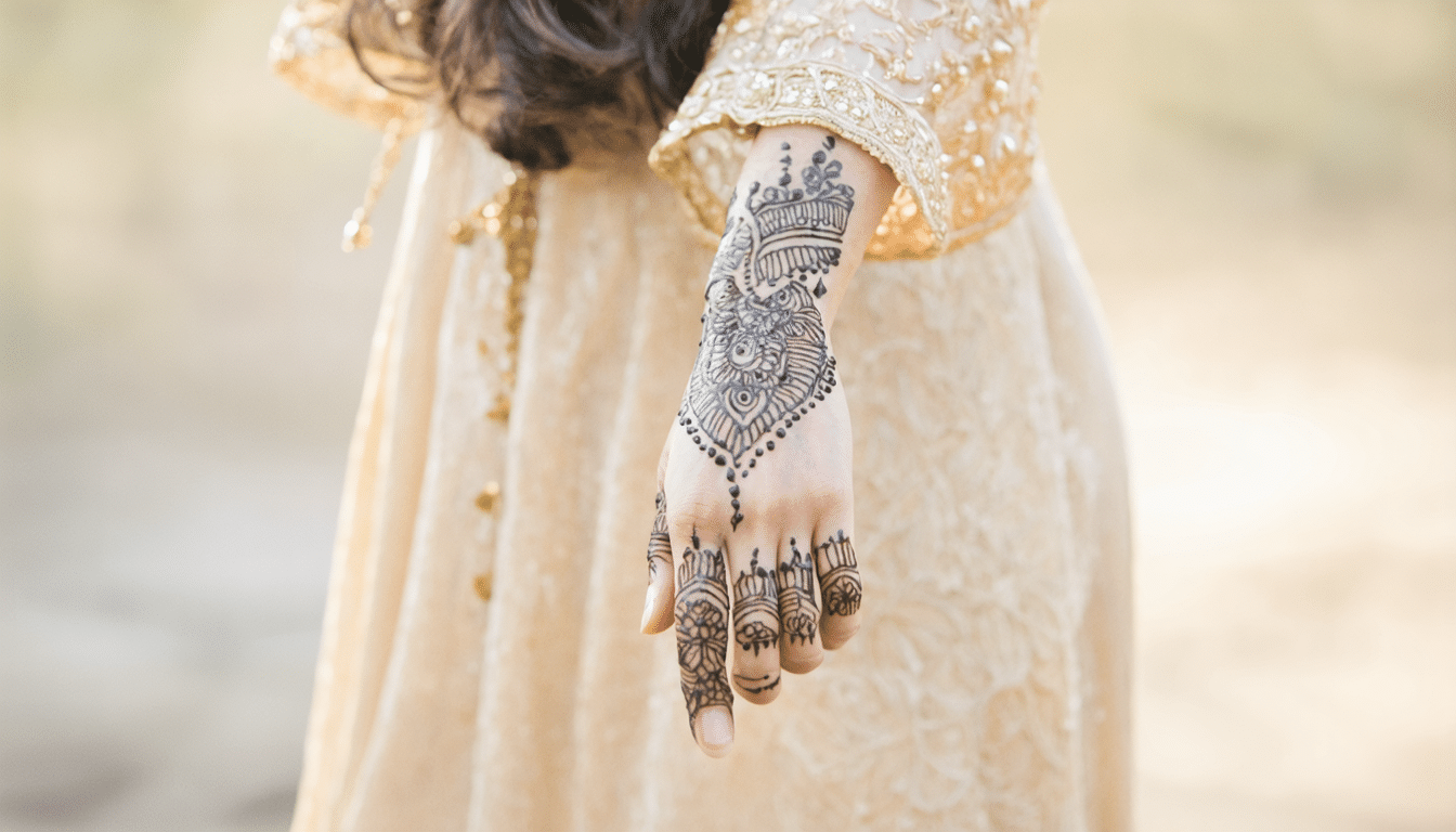 d&eacute;couvrez des id&eacute;es cr&eacute;atives de motifs de henn&eacute; sur la main et apprenez les pr&eacute;cautions essentielles pour une application s&ucirc;re et r&eacute;ussie.