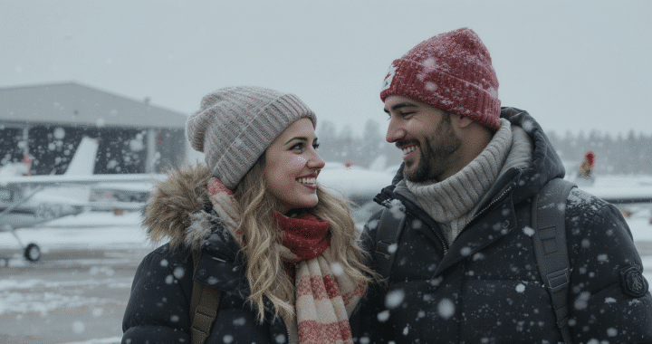 « Vive le vol d’hiver » : craquez pour cette comédie romantique de Noël incontournable sur Netflix