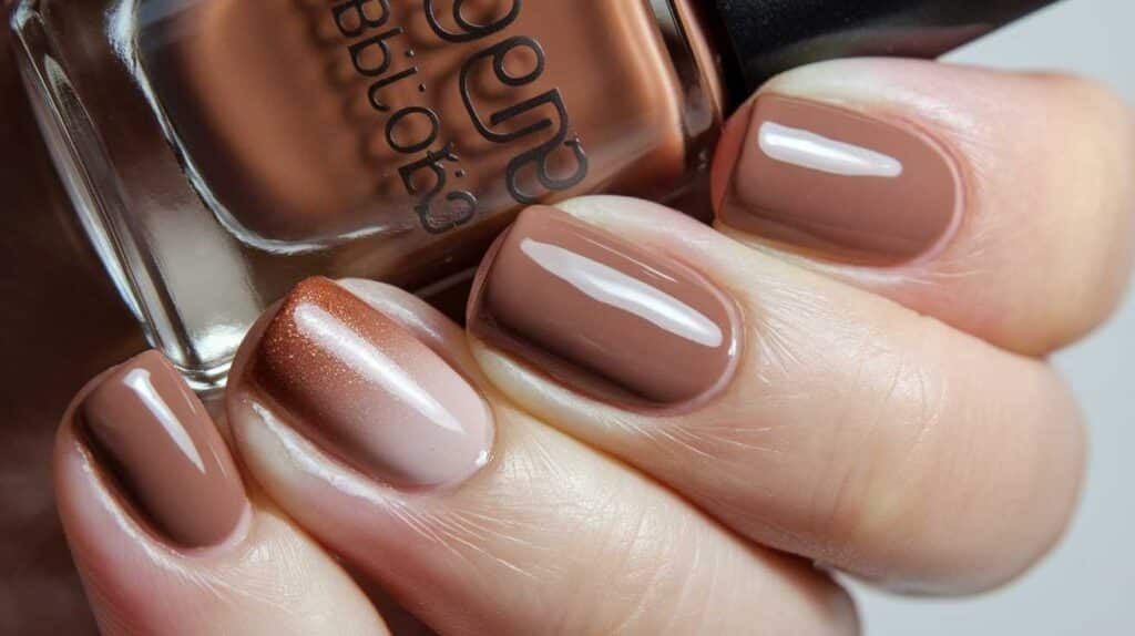 Manucure marron 2025 : 5 couleurs tendance pour r&eacute;inventer le marron au-del&agrave; du chocolat