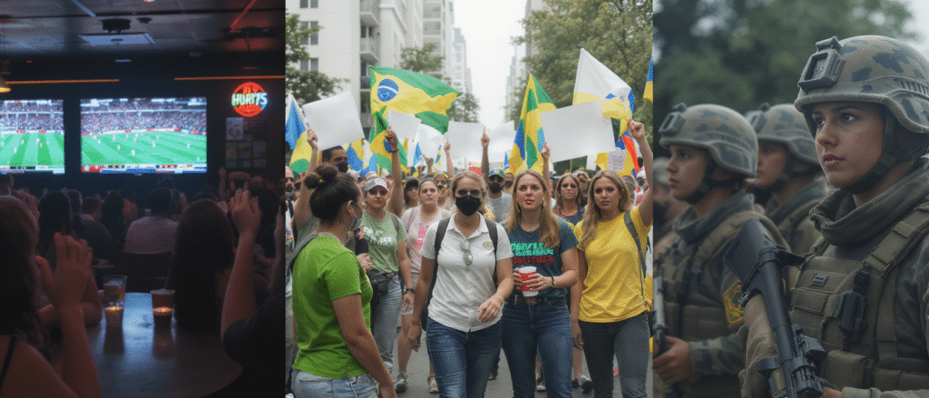 d&eacute;couvrez 5 actualit&eacute;s inspirantes mettant en lumi&egrave;re les femmes en action : un bar sportif f&eacute;minin &agrave; new york, une mobilisation au br&eacute;sil et les h&eacute;ro&iuml;nes ukrainiennes en premi&egrave;re ligne.