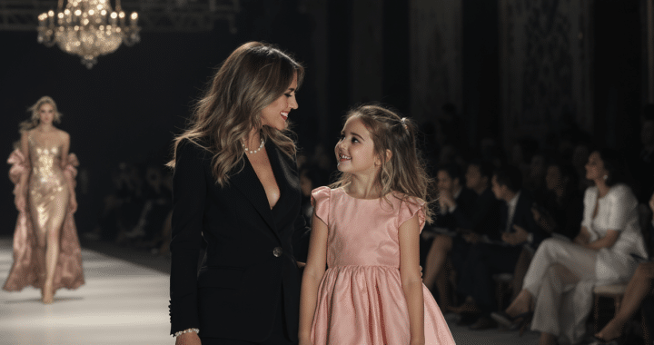 Jessica Alba et sa fille Haven captivent tous les regards lors d’une rare apparition au défilé Fendi