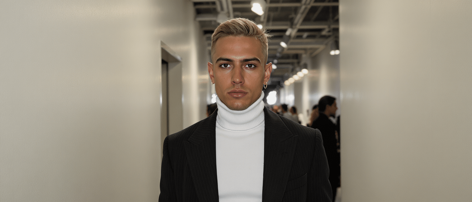 d&eacute;couvrez comment bernie, le fr&egrave;re de bad bunny, r&eacute;volutionne le mannequinat latino et s'impose avec style et charisme sur les podiums internationaux.