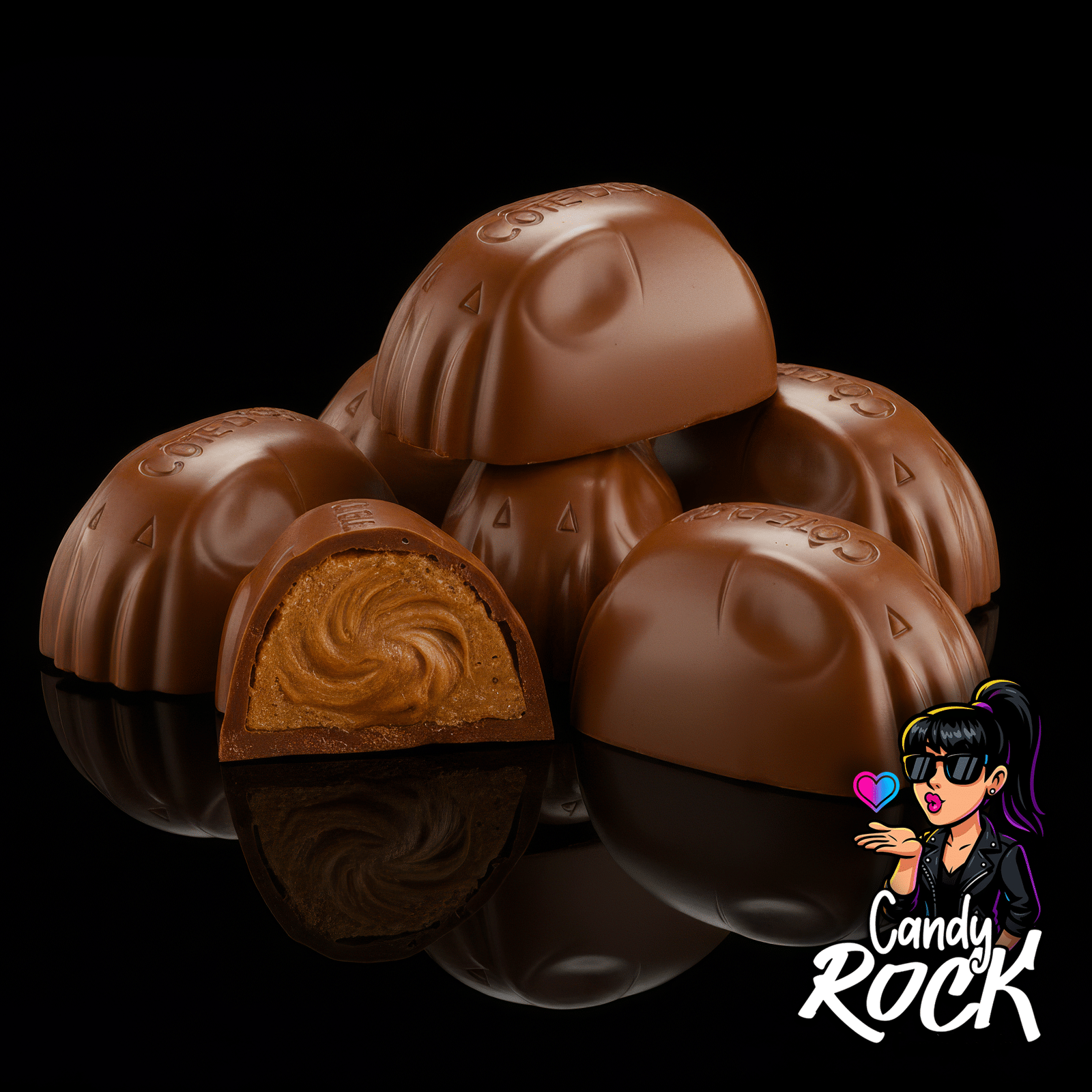 bonbons cote dor mini bouchee lait vue1 candyrock (1)