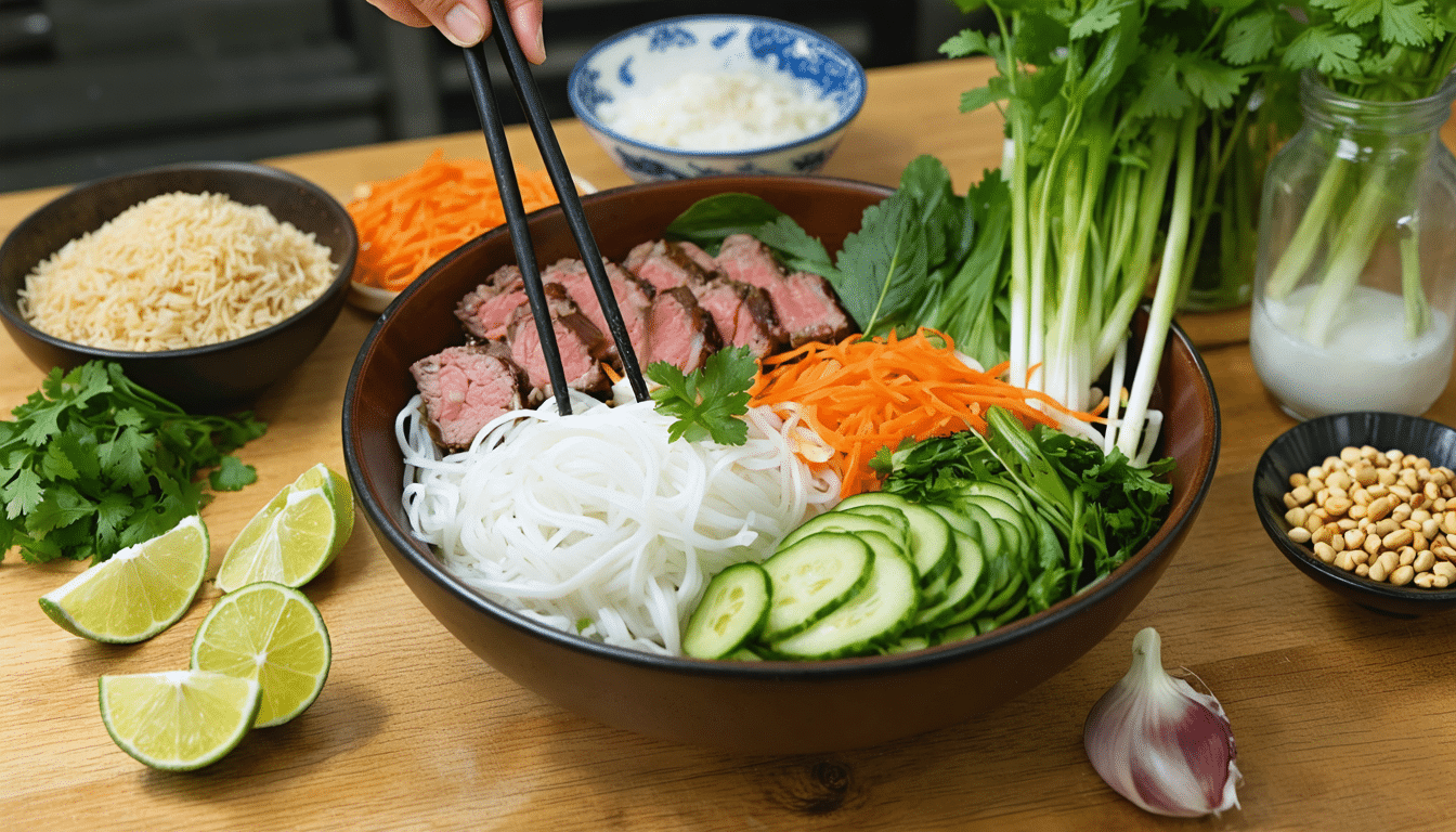d&eacute;couvrez comment pr&eacute;parer un d&eacute;licieux bo bun vietnamien avec notre recette facile, les ingr&eacute;dients n&eacute;cessaires et des conseils pratiques pour r&eacute;ussir ce plat savoureux et authentique.