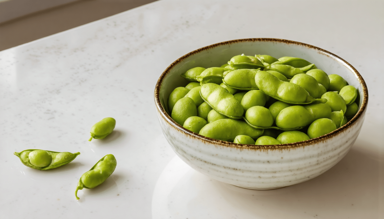 d&eacute;couvrez les bienfaits sant&eacute; de l'edamame et d&eacute;couvrez comment le consommer facilement pour profiter de ses vertus nutritives.