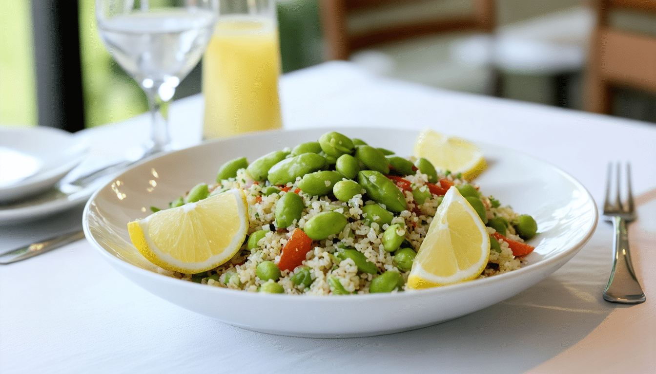 d&eacute;couvrez les bienfaits sant&eacute; de l'edamame, ce d&eacute;licieux jeune soja, et apprenez comment le consommer facilement dans votre alimentation quotidienne.