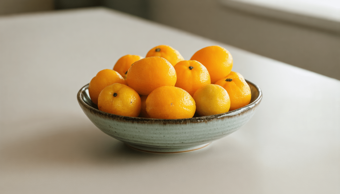 d&eacute;couvrez les bienfaits nutritionnels du kumquat et explorez ses multiples usages en cuisine pour apporter saveur et vitamines &agrave; vos plats.