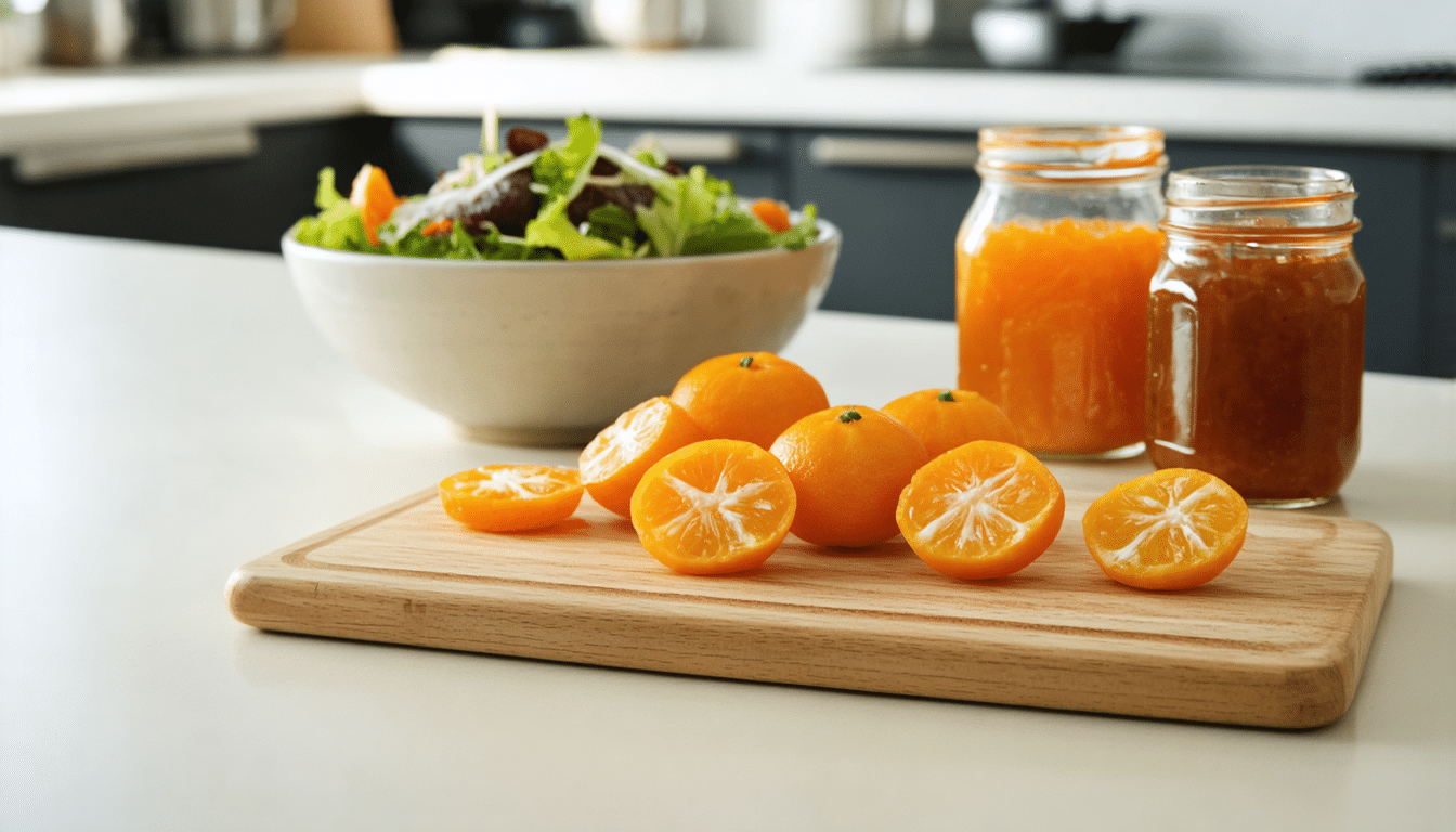 d&eacute;couvrez les bienfaits nutritionnels du kumquat et ses multiples usages en cuisine pour allier saveur et sant&eacute; dans vos recettes.