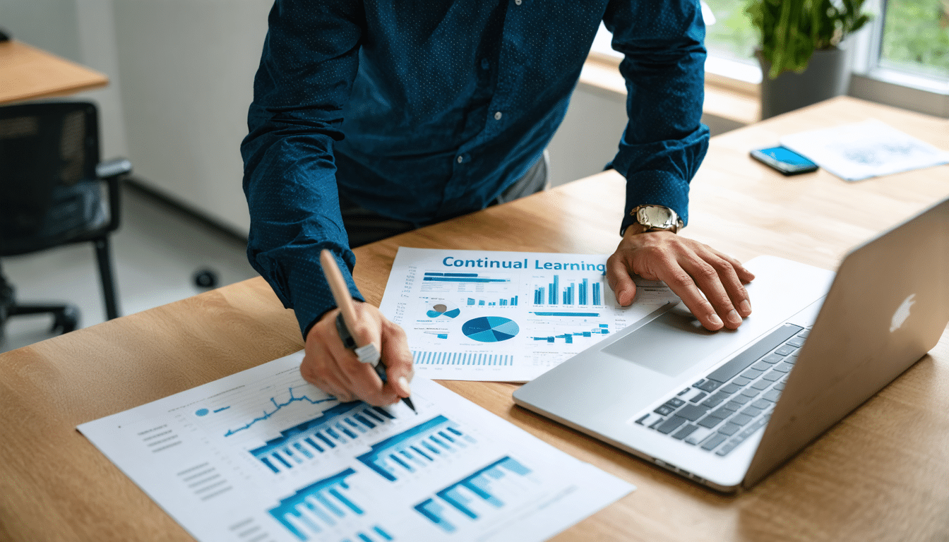 d&eacute;couvrez les m&eacute;thodes et applications du continual learning pour ma&icirc;triser le machine learning en apprentissage continu et am&eacute;liorer vos comp&eacute;tences en intelligence artificielle.