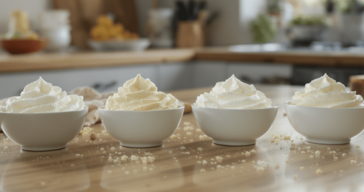 Chantilly vegan : quelle alternative choisir entre coco, soja, riz ou cajou pour remplacer la crème ?
