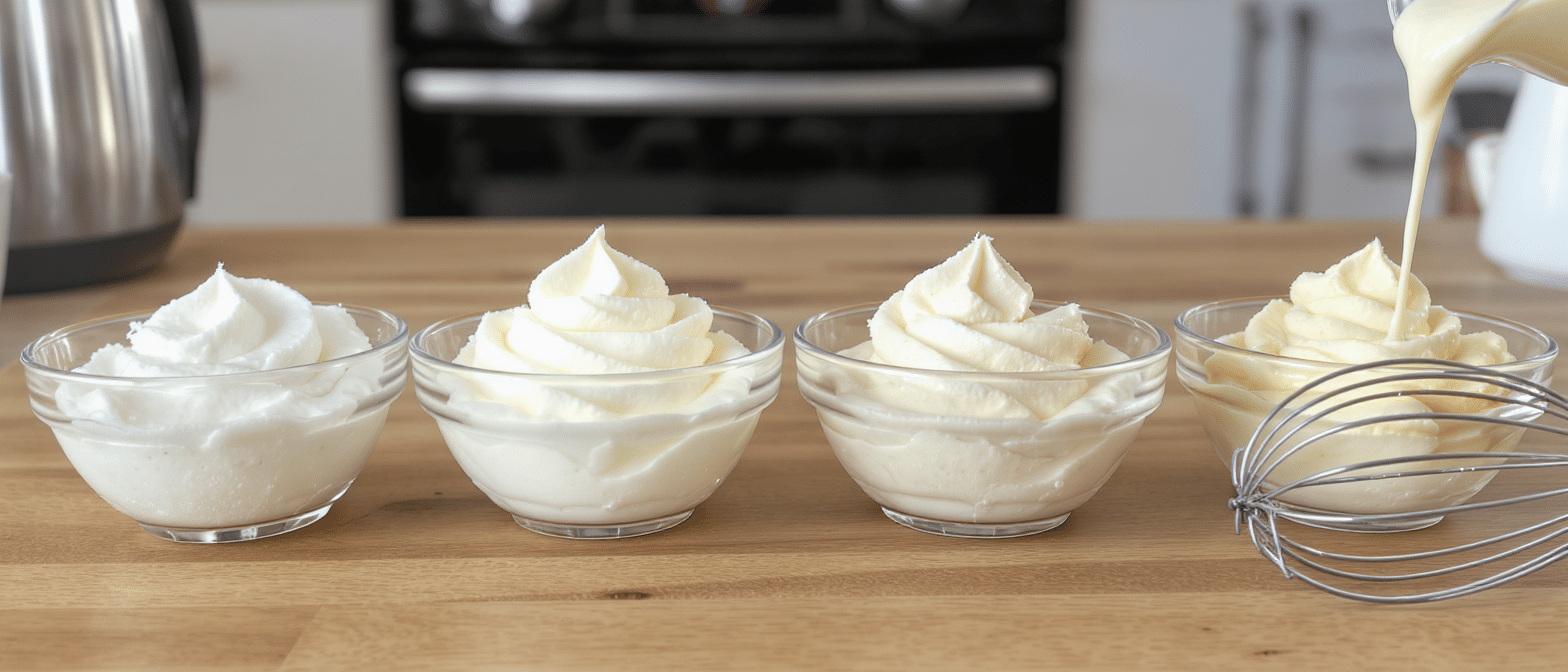 d&eacute;couvrez quelle alternative vegan choisir entre coco, soja, riz ou cajou pour remplacer la cr&egrave;me dans votre chantilly et profitez d'une recette gourmande et saine.
