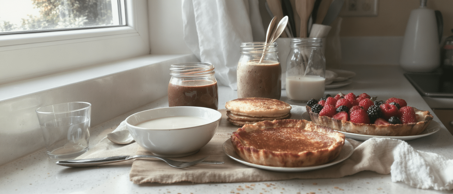 d&eacute;couvrez nos d&eacute;lices sucr&eacute;s sans lactose, pr&eacute;par&eacute;s avec du lait v&eacute;g&eacute;tal pour une saveur douce et saine, id&eacute;ale pour toutes les envies gourmandes et les r&eacute;gimes sans lactose.
