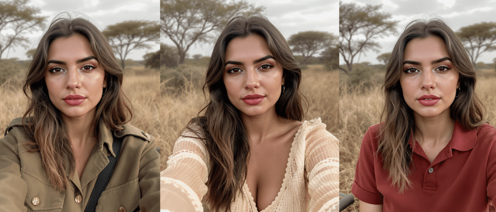 d&eacute;couvrez les looks irr&eacute;sistibles de dua lipa en safari, entre veste officier, blouse boh&egrave;me et polo rouge, r&eacute;v&eacute;l&eacute;s dans une s&eacute;rie de photos captivantes sur instagram.