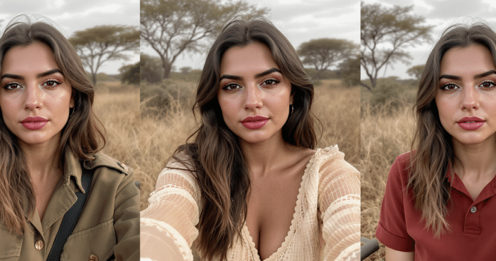 Dua Lipa en safari : entre veste officier, blouse bohème et polo rouge, une série de looks irrésistibles dévoilée sur Instagram