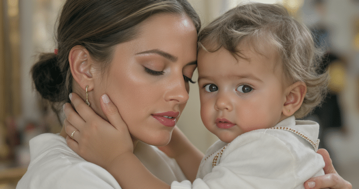 d&eacute;couvrez emily ratajkowski dans le r&ocirc;le d'une m&egrave;re protectrice aupr&egrave;s de son fils sylvester dans une campagne &eacute;l&eacute;gante et &eacute;mouvante sign&eacute;e chanel.