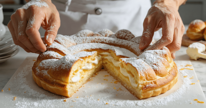 d&eacute;couvrez l'histoire fascinante de la trop&eacute;zienne et sa recette traditionnelle, une d&eacute;licieuse brioche &agrave; la cr&egrave;me embl&eacute;matique de saint-tropez.