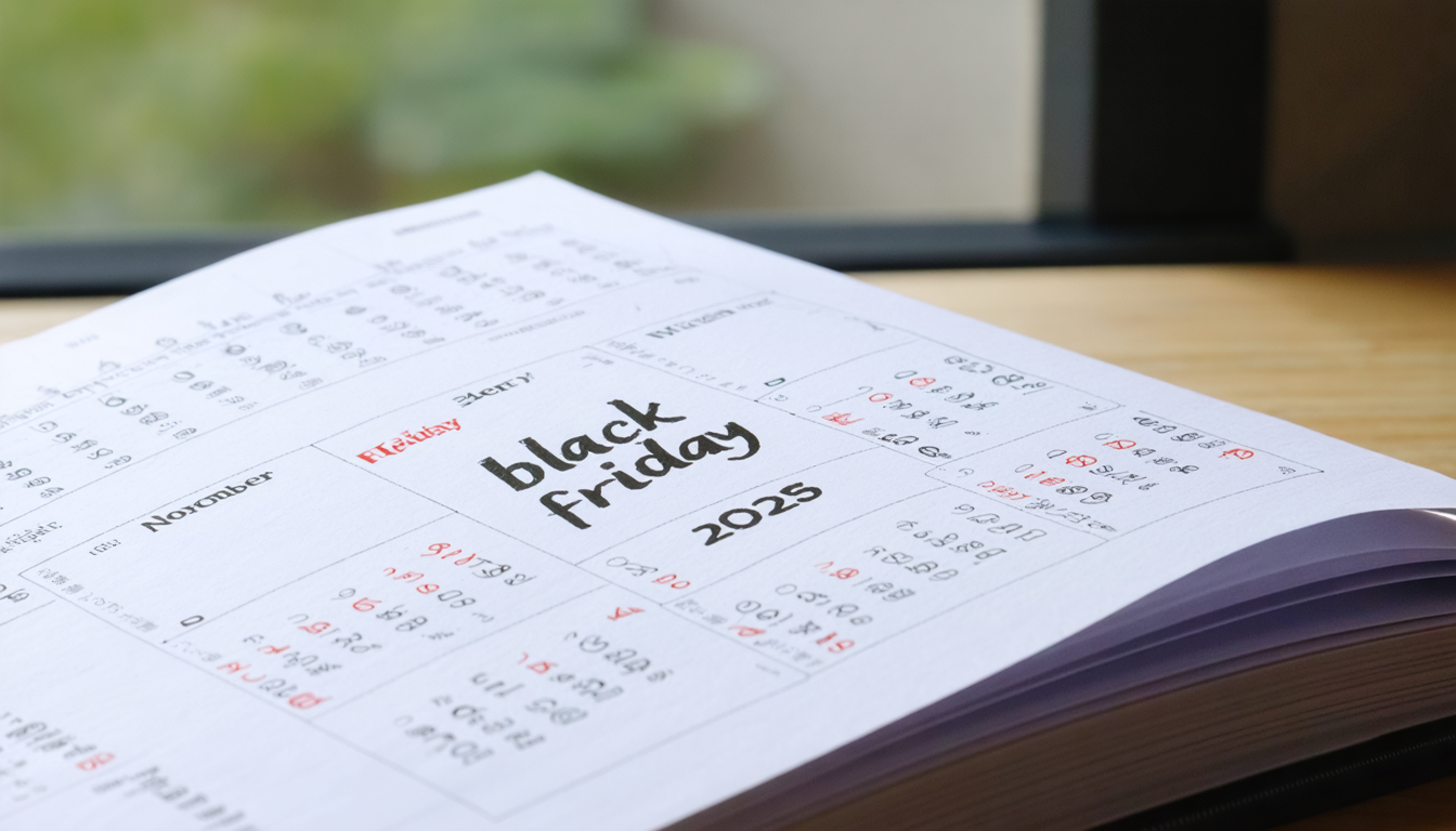 d&eacute;couvrez la date du black friday 2025 et pr&eacute;parez-vous avec notre calendrier complet et nos pr&eacute;visions pour profiter des meilleures offres promotionnelles de l'ann&eacute;e.
