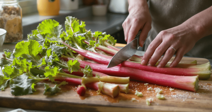 d&eacute;couvrez notre guide pratique pour choisir et pr&eacute;parer la rhubarbe &agrave; la perfection, avec des conseils simples pour profiter pleinement de sa saveur unique en cuisine.