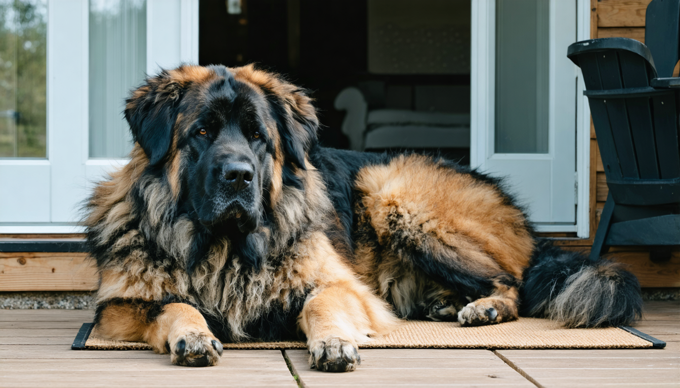 d&eacute;couvrez les caract&eacute;ristiques physiques impressionnantes et le temp&eacute;rament doux du leonberg, une race de chien g&eacute;ant id&eacute;ale pour les familles.