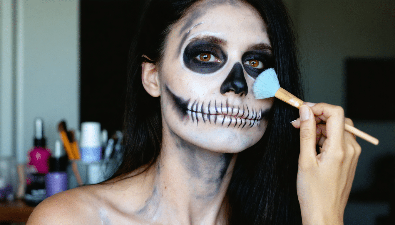 découvrez les techniques et produits indispensables pour créer un maquillage d'halloween impressionnant avec des effets spéciaux réalistes et effrayants.