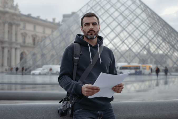 d&eacute;couvrez le nouveau film captivant de romain gavras, une plong&eacute;e intense dans le casse du si&egrave;cle au c&oelig;ur du louvre.