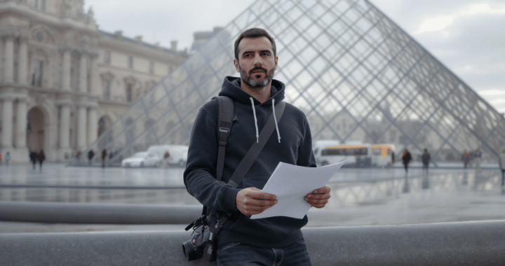 d&eacute;couvrez le nouveau film captivant de romain gavras, une plong&eacute;e intense dans le casse du si&egrave;cle au c&oelig;ur du louvre.