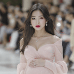 d&eacute;couvrez sora choi, la mannequin qui a surpris le monde de la mode en d&eacute;voilant sa grossesse lors d'un d&eacute;fil&eacute; chanel &agrave; s&eacute;oul. un moment unique alliant &eacute;l&eacute;gance et &eacute;motion.