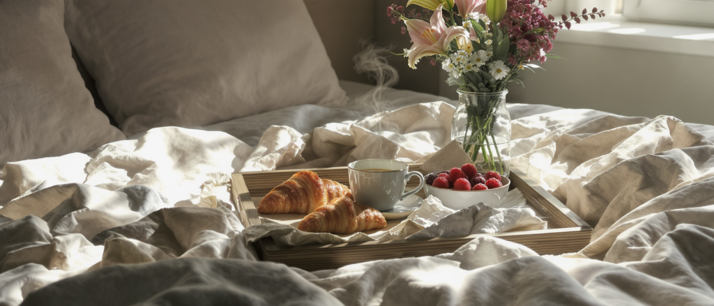 d&eacute;couvrez des id&eacute;es gourmandes et originales pour un petit-d&eacute;jeuner au lit inoubliable &agrave; la f&ecirc;te des m&egrave;res, et faites de ce moment un v&eacute;ritable r&eacute;gal rempli d'amour.