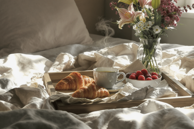 d&eacute;couvrez des id&eacute;es gourmandes et originales pour un petit-d&eacute;jeuner au lit inoubliable &agrave; la f&ecirc;te des m&egrave;res, et faites de ce moment un v&eacute;ritable r&eacute;gal rempli d'amour.