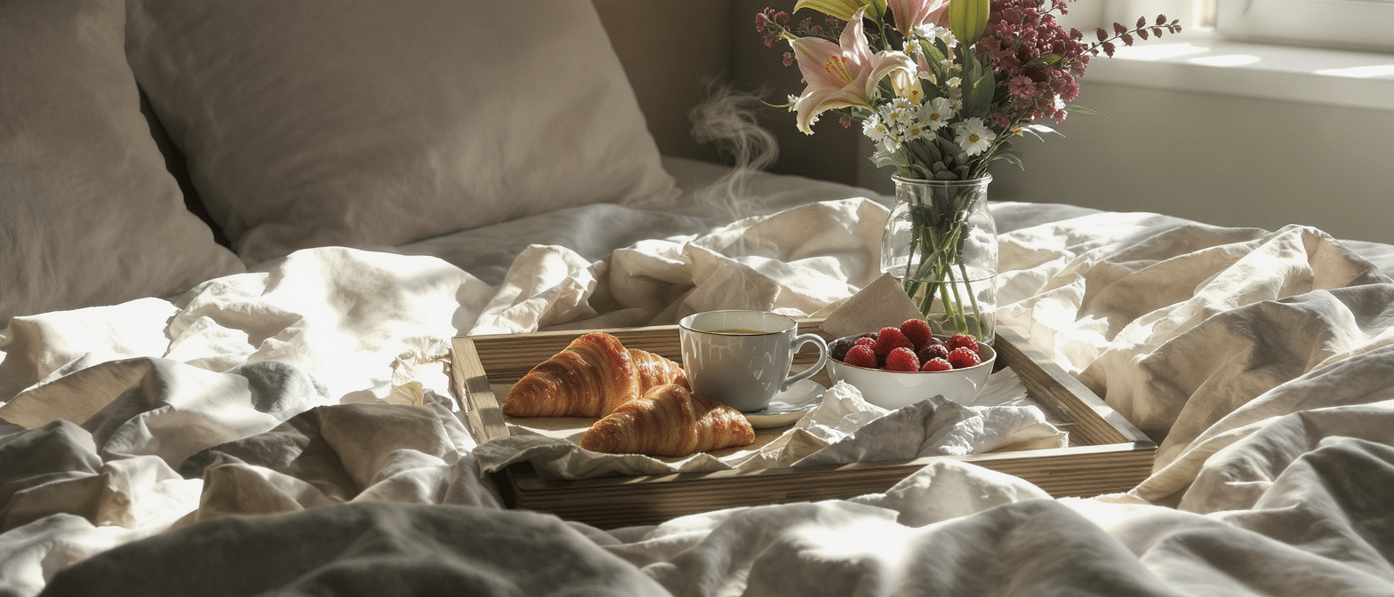 découvrez des idées gourmandes et originales pour un petit-déjeuner au lit inoubliable à la fête des mères, et faites de ce moment un véritable régal rempli d'amour.