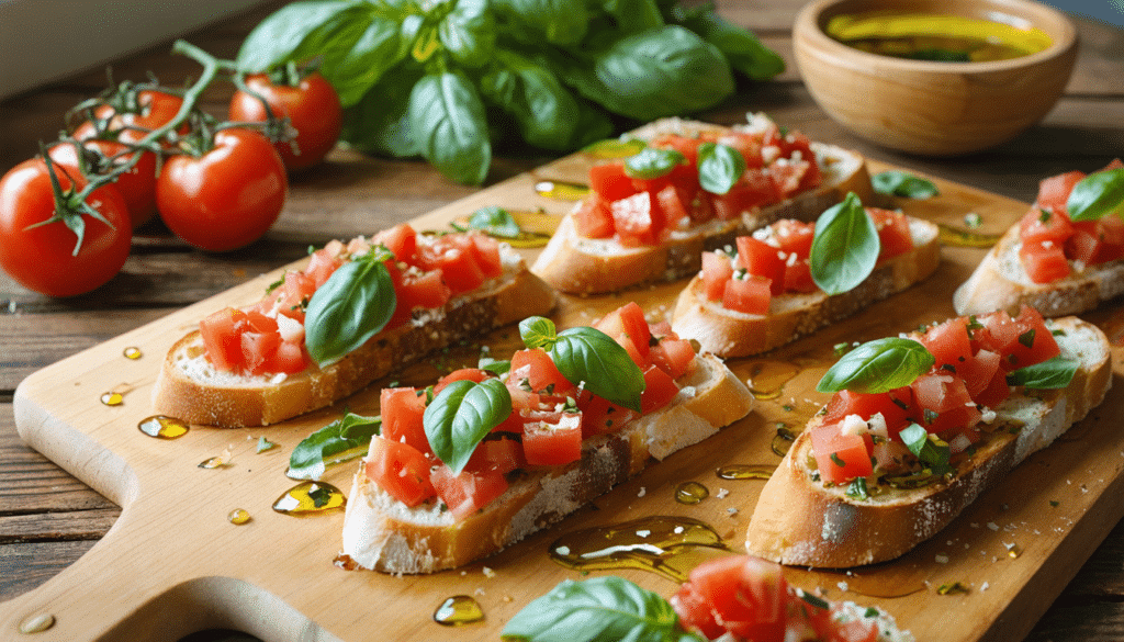 d&eacute;couvrez tout ce qu&rsquo;il faut savoir sur la bruschetta, une tendance culinaire incontournable : ses origines, ses recettes et ses diff&eacute;rentes utilisations.