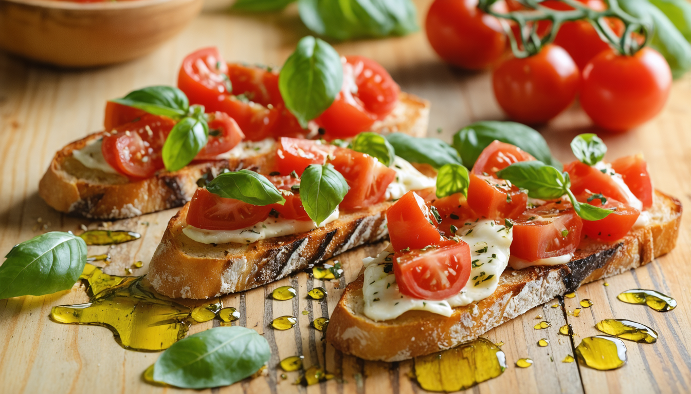 d&eacute;couvrez tout ce qu&rsquo;il faut savoir sur la bruschetta, cette tendance culinaire italienne, ses origines, ses variantes et comment l'int&eacute;grer facilement dans vos repas.