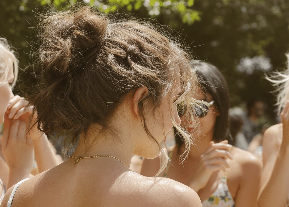 d&eacute;couvrez les coiffures tendances qui font sensation sur les r&eacute;seaux sociaux pendant la canicule, alliant style et fra&icirc;cheur pour affronter la chaleur avec &eacute;l&eacute;gance.