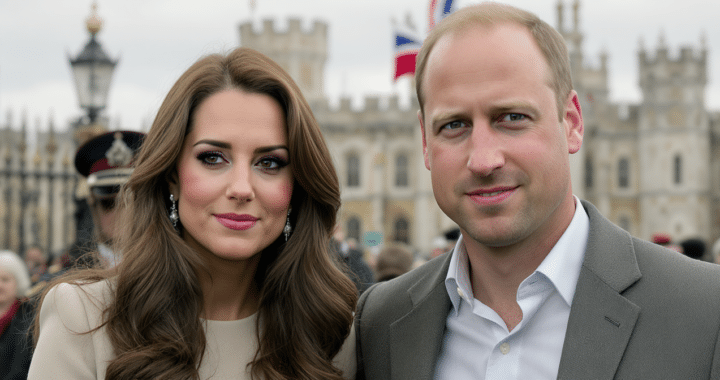 d&eacute;couvrez l'apparition remarqu&eacute;e de kate middleton &agrave; windsor, t&eacute;moignant de son soutien ind&eacute;fectible au prince william et captivant l'attention du public.