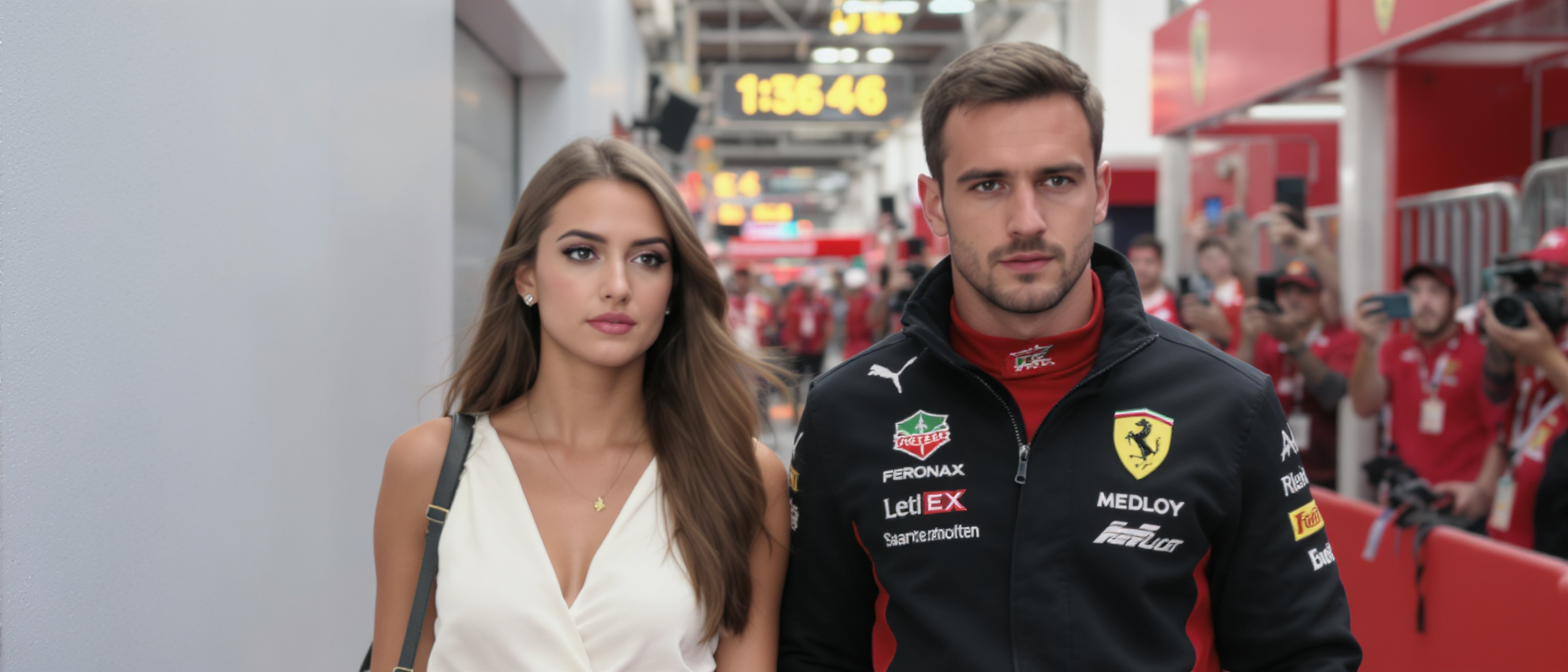 d&eacute;couvrez comment alexandra leclerc fait sensation aux c&ocirc;t&eacute;s de charles leclerc avec une apparition remarqu&eacute;e qui enflamme les r&eacute;seaux sociaux, suscitant admiration et buzz.