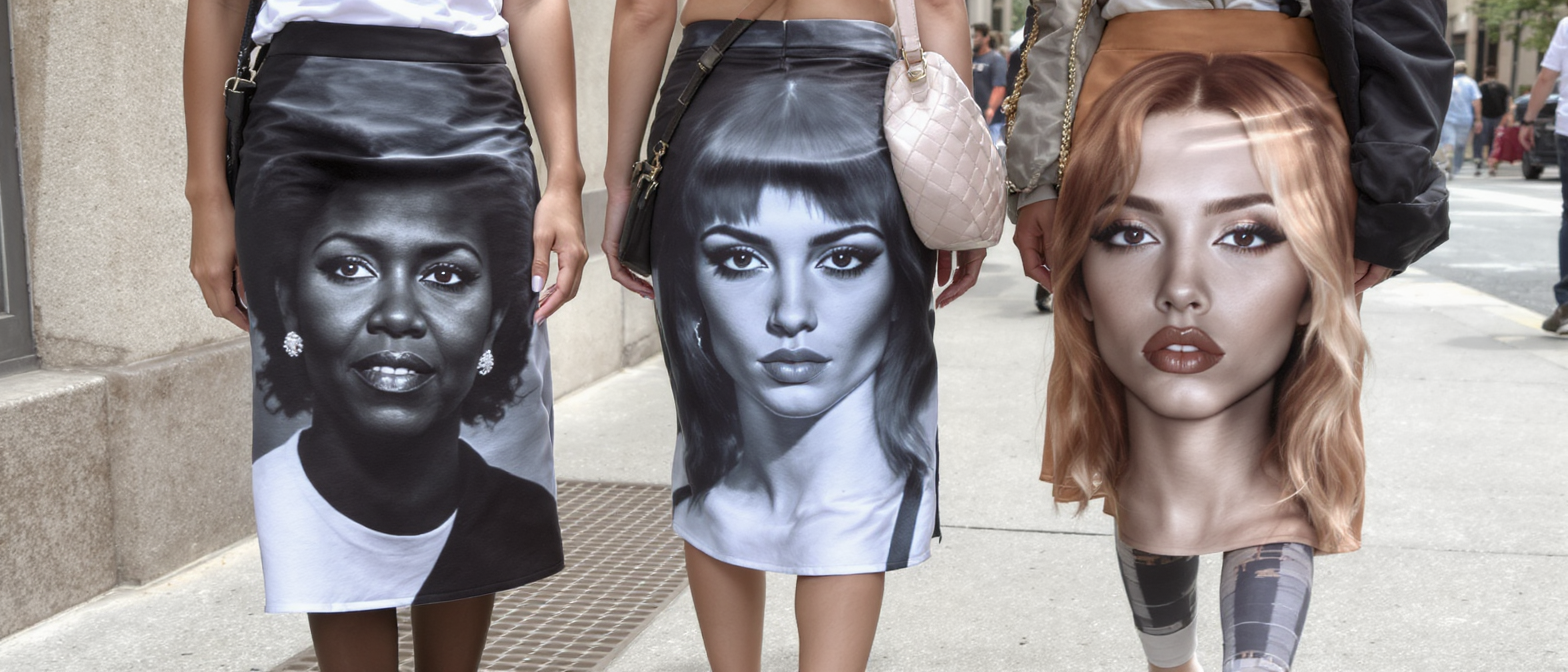 d&eacute;couvrez pourquoi la jupe portrait charme des ic&ocirc;nes comme michelle obama, alexa chung et dua lipa, symbole d'&eacute;l&eacute;gance et d'audace intemporelle.