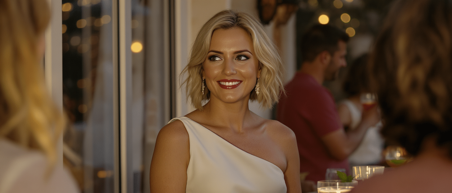 découvrez la mini-robe asymétrique, l'alliance parfaite de charme, confort et style, une pièce incontournable qui séduit toutes les générations pour un look cocktail irrésistible.