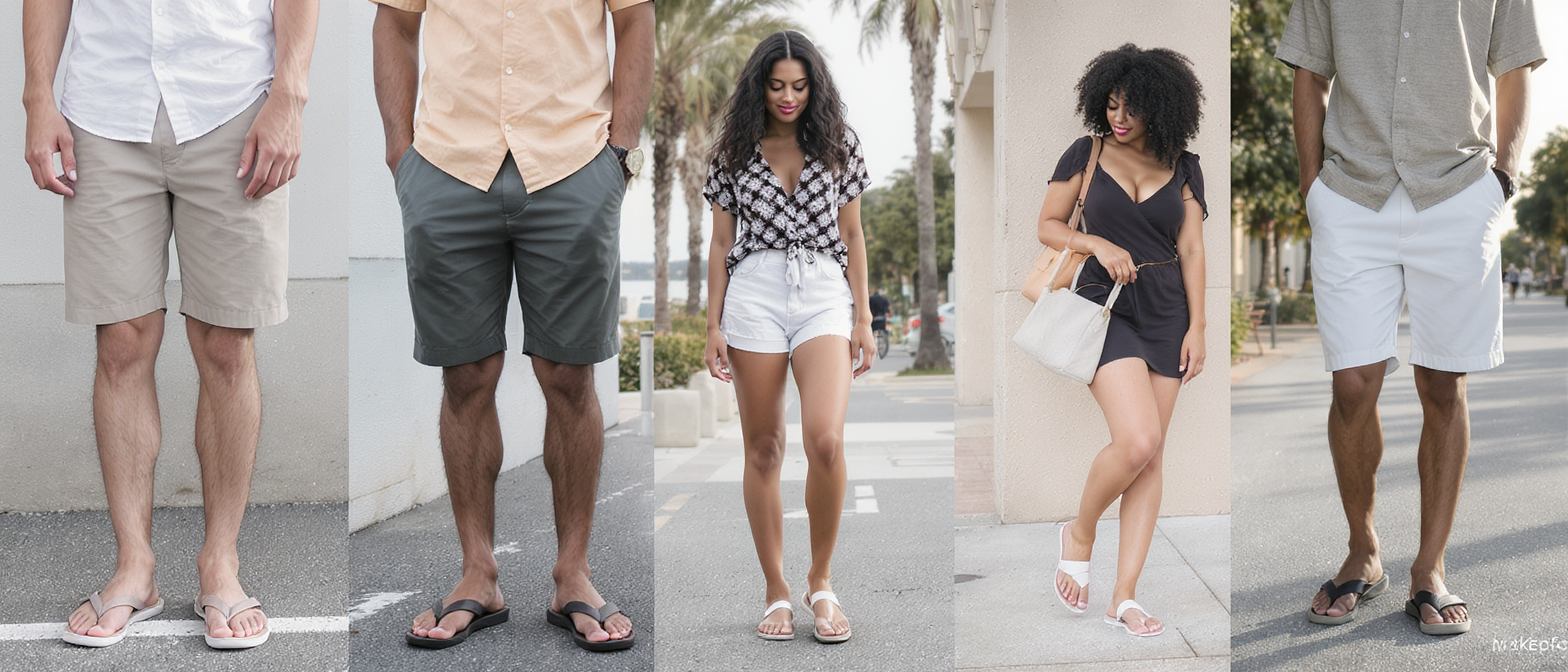 découvrez 5 styles tendance pour associer tongs et bermuda et réussir votre look estival avec élégance et confort.