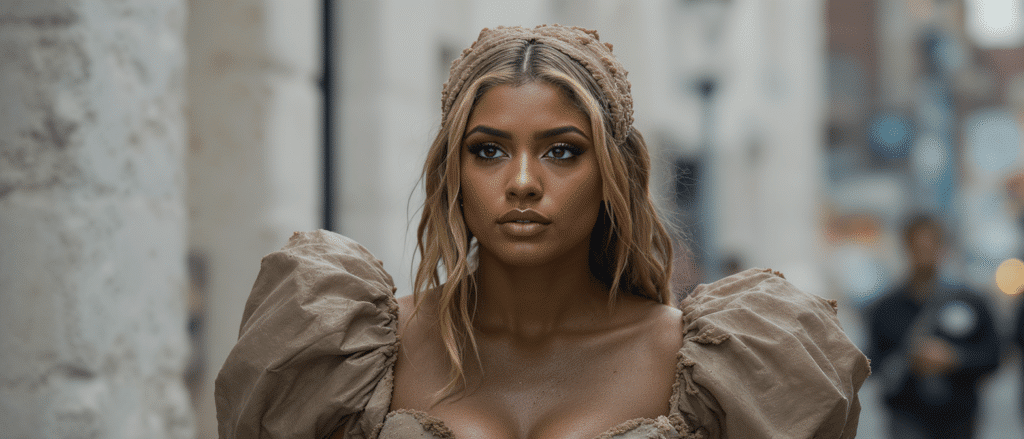 d&eacute;couvrez zendaya &eacute;blouissante dans une robe sign&eacute;e mati&egrave;res f&eacute;cales, la marque au nom audacieux qui s&eacute;duit les c&eacute;l&eacute;brit&eacute;s par son style unique et avant-gardiste.