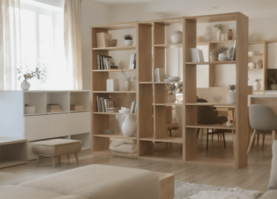d&eacute;couvrez des meubles astucieux pour organiser et structurer votre espace efficacement, sans avoir besoin de murs ni de cloisons, alliant design et fonctionnalit&eacute;.