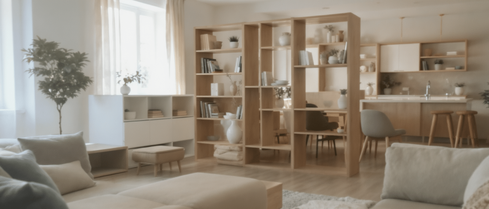 découvrez des meubles astucieux pour organiser et structurer votre espace efficacement, sans avoir besoin de murs ni de cloisons, alliant design et fonctionnalité.
