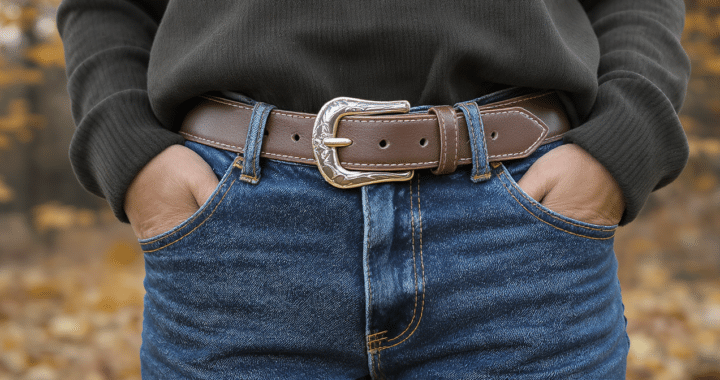cet automne, la ceinture western apporte une touche de caract&egrave;re &agrave; vos jeans pr&eacute;f&eacute;r&eacute;s. d&eacute;couvrez comment adopter cet accessoire tendance.