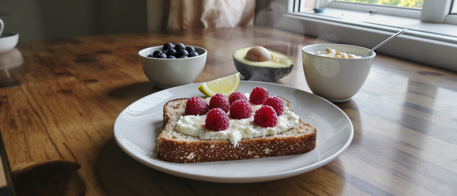 savourez un petit-d&eacute;jeuner gourmand &agrave; faible indice glyc&eacute;mique, sans confiture, pour bien d&eacute;marrer la journ&eacute;e en pleine forme.